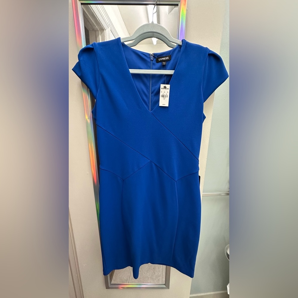 NWT Express Blue Dress